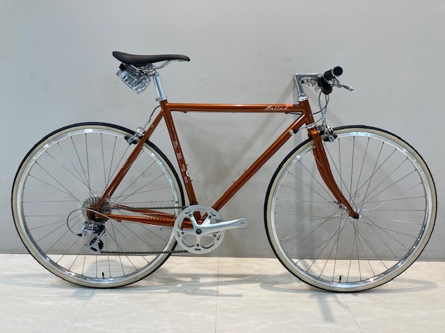 船橋×FUJI】クラシカルなクロモリフラットバーロード、只今在庫