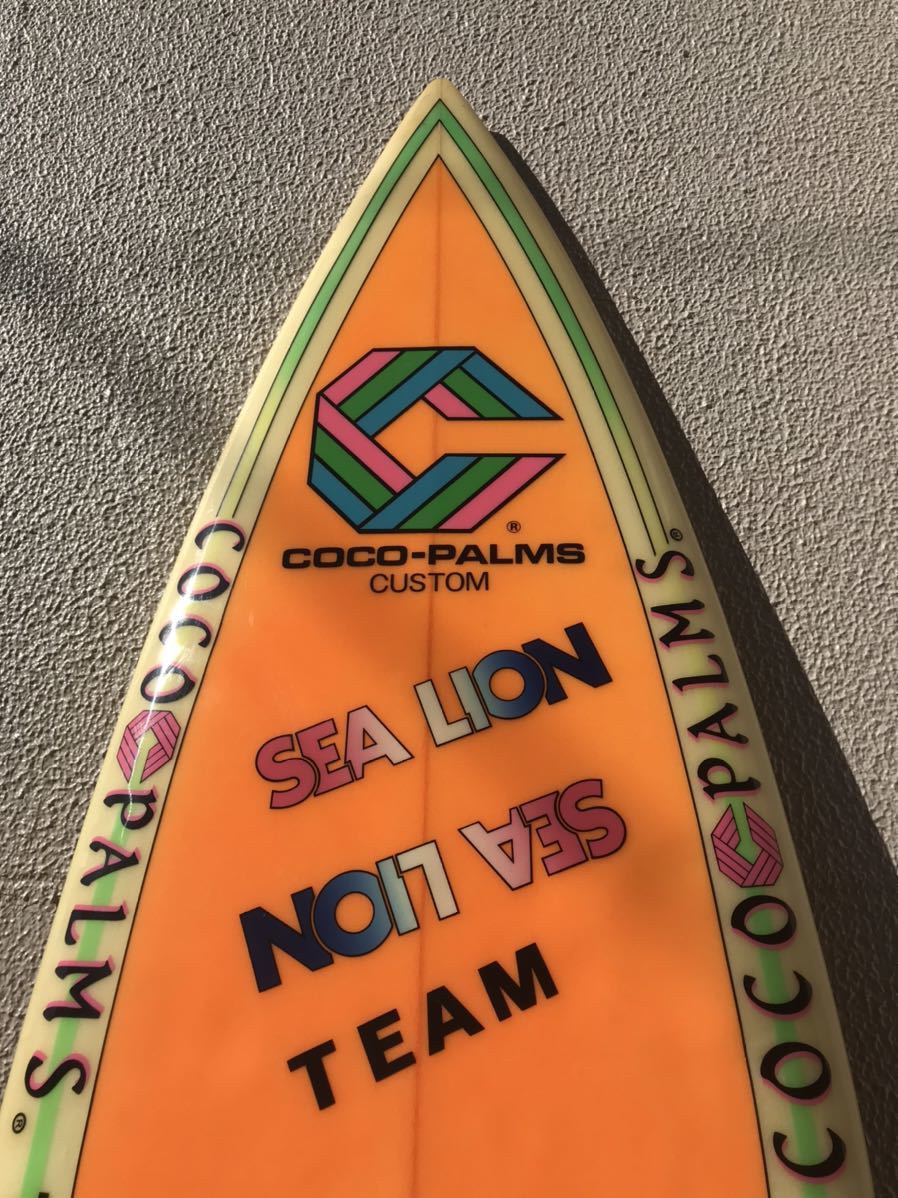 4Rule kamakura / Used Surfboard 80's レアサーフボード COCO PALMS