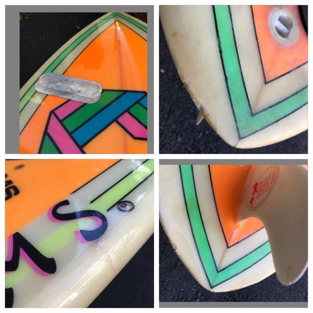 4Rule kamakura / Used Surfboard 80's レアサーフボード COCO PALMS