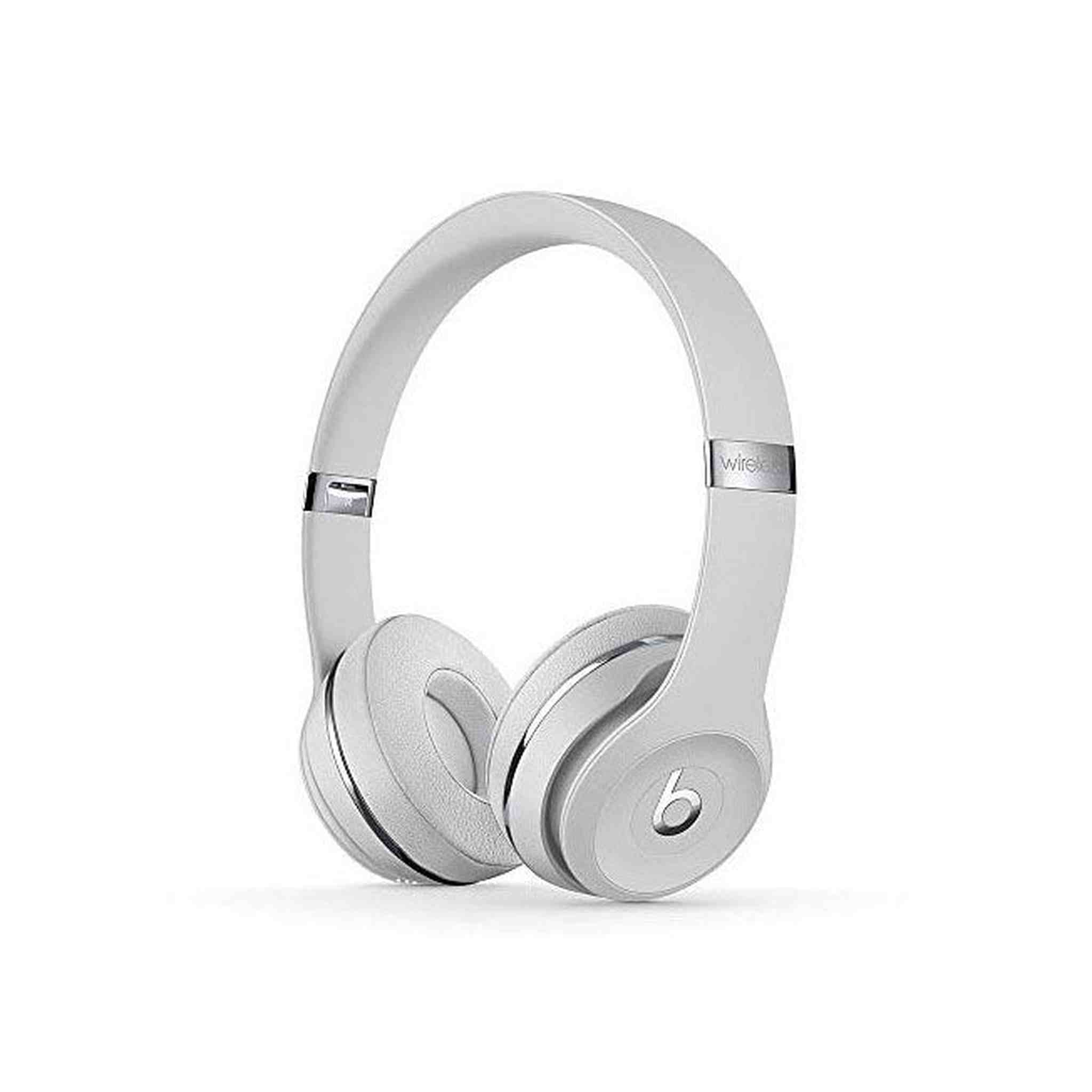 Beats Solo3 Wireless On-Ear Headphones - Satin Silver (Latest