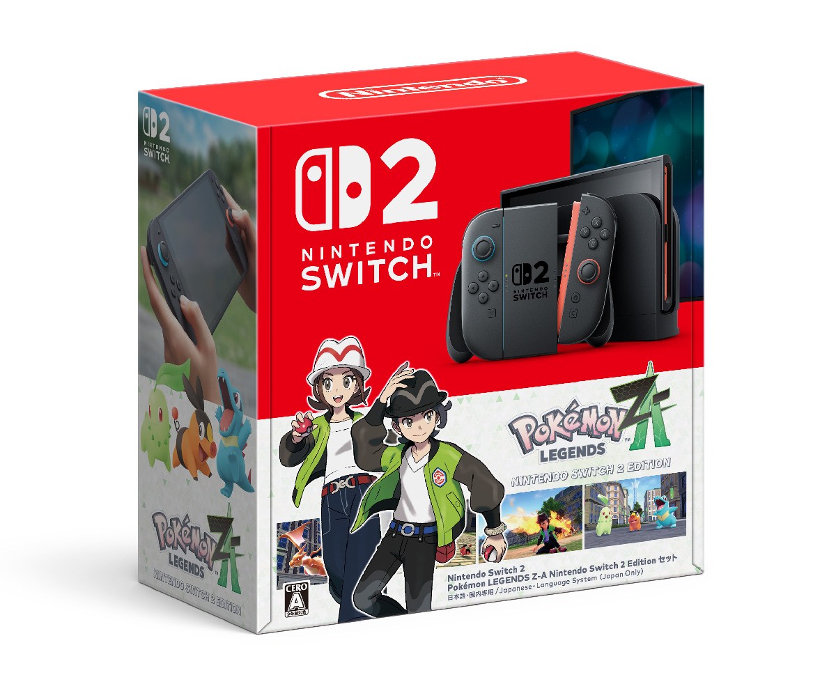 Switch 2】マリカセットと同じ！新作「Pokémon LEGENDS Z-A」同梱版は