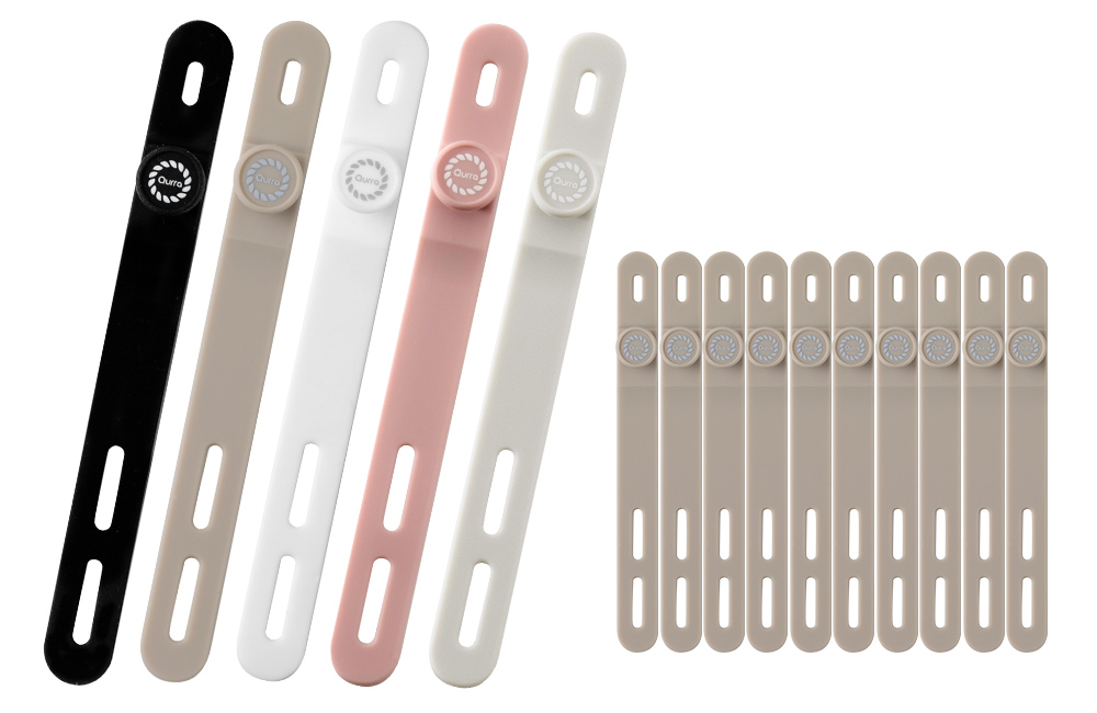 Qurra ケーブルバンド 10本セット 3R-CAB02 | スリーアール