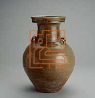 越窯青釉四繫盤口瓶｜國家文化記憶庫