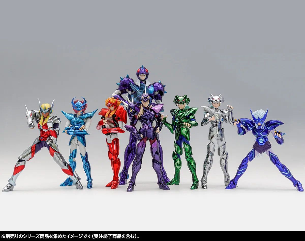 伝説の神闘士、ついに集結！3月1日(日)魂ウェブ商店受注締切「聖闘士聖