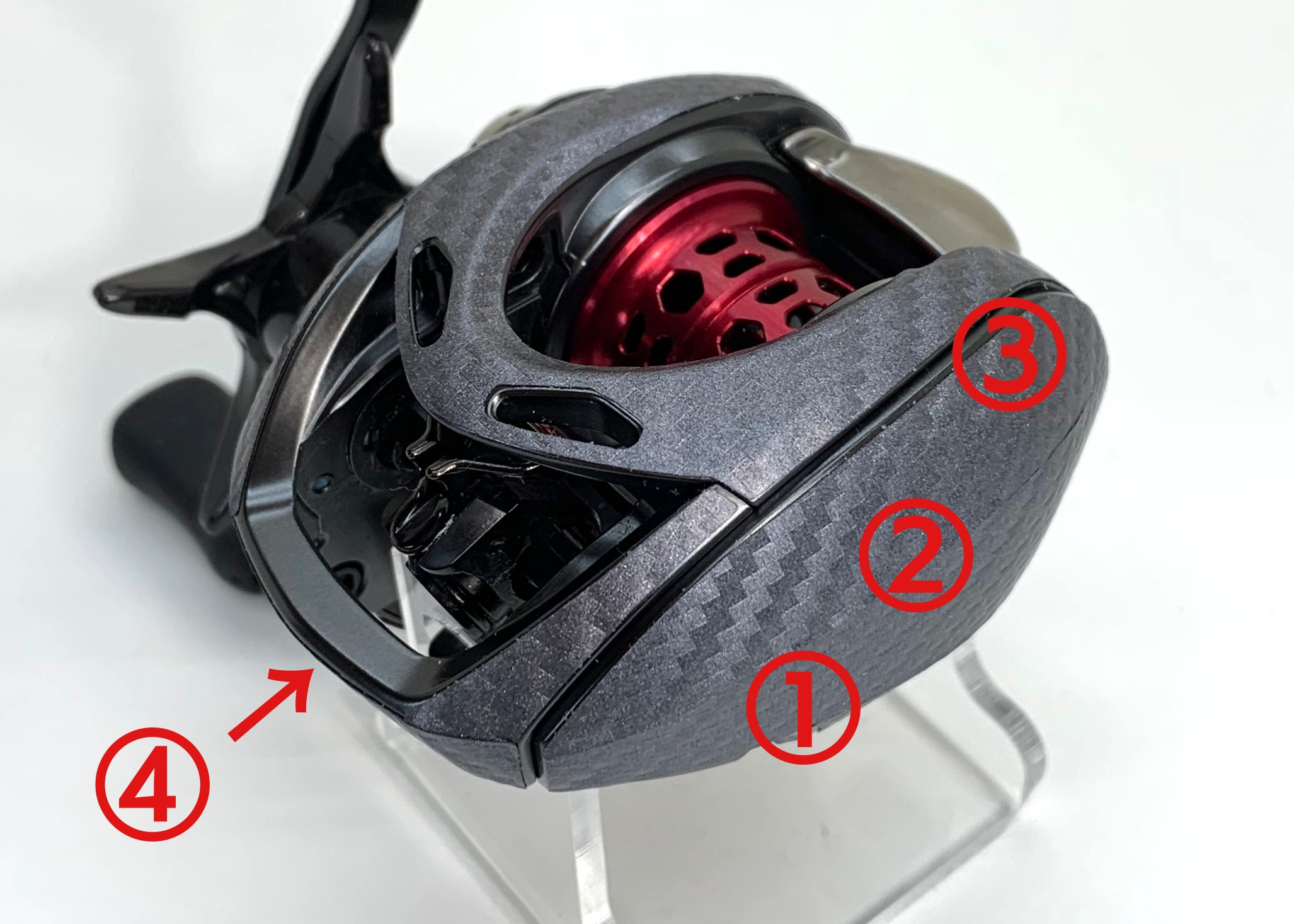 ダイワ スティーズ AIR TW カスタム