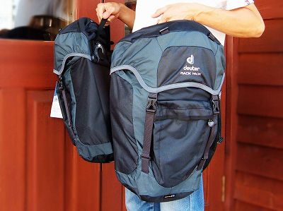 自転車に(サイドバッグ) - たびんちゅや（旅人屋）