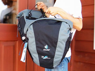 自転車に(サイドバッグ) - たびんちゅや（旅人屋）