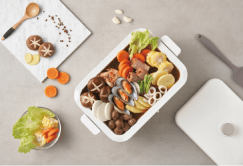 Lieto（リエット）マルチホットプレート・5枚プレートつき【3色