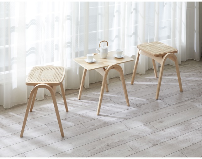 スツール202-R 籐(スツール202-R トウ)[タブルーム]