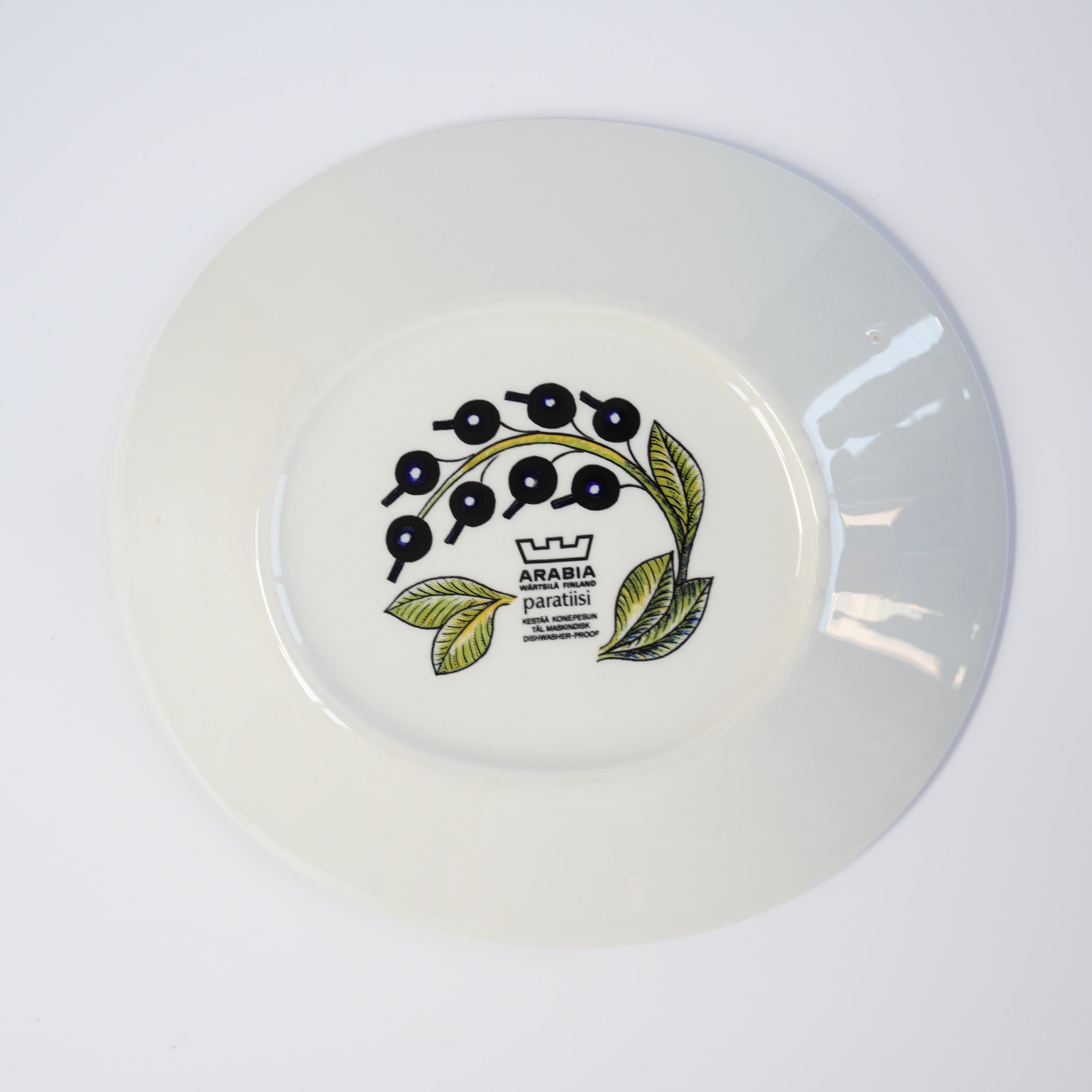 1971年製 アラビア パラティッシ（Paratiisi）オーバルプレート21cm 1