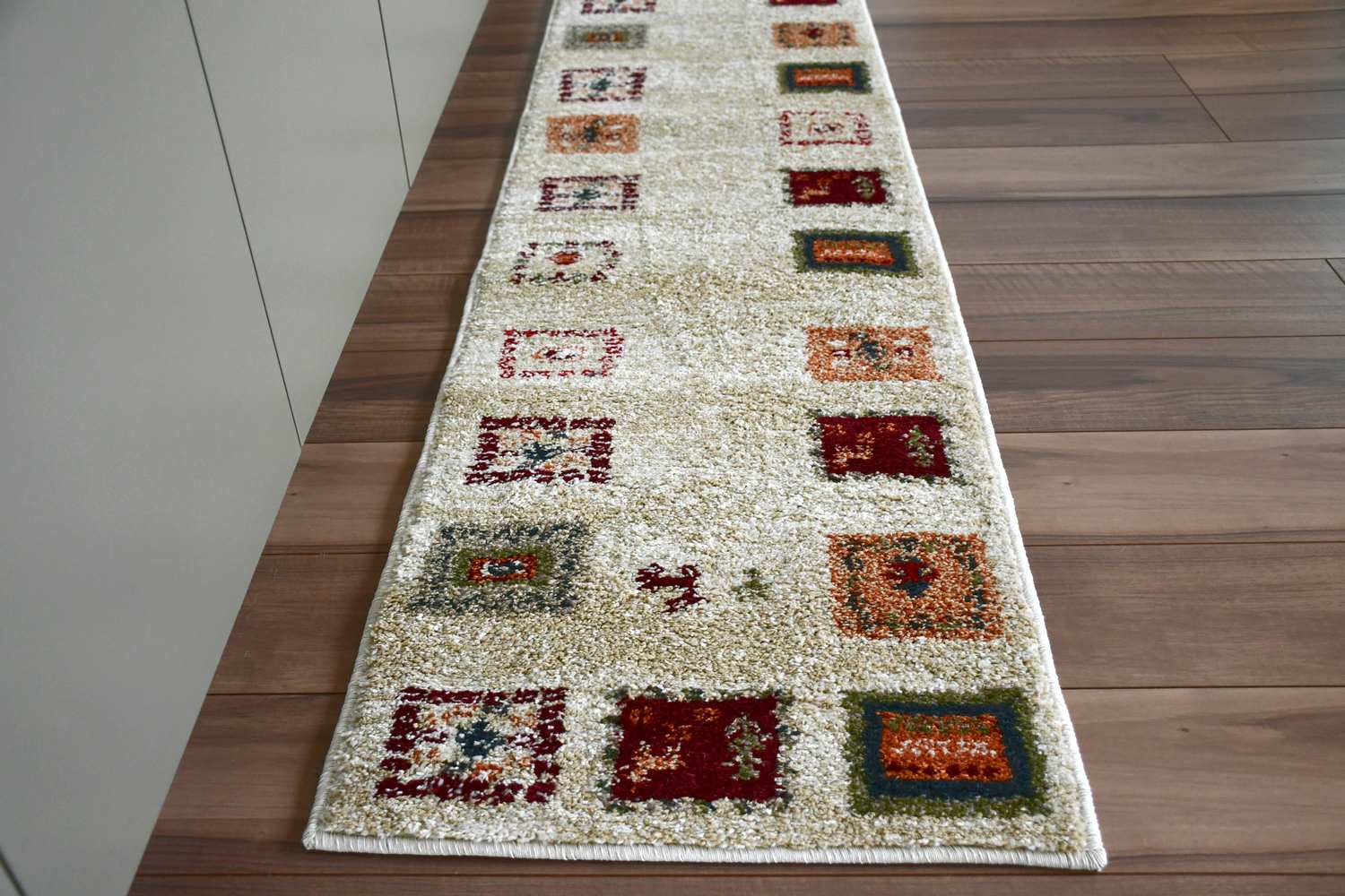 マット ロングマット キッチンマット ギャッベ 50×240 おしゃれ 廊