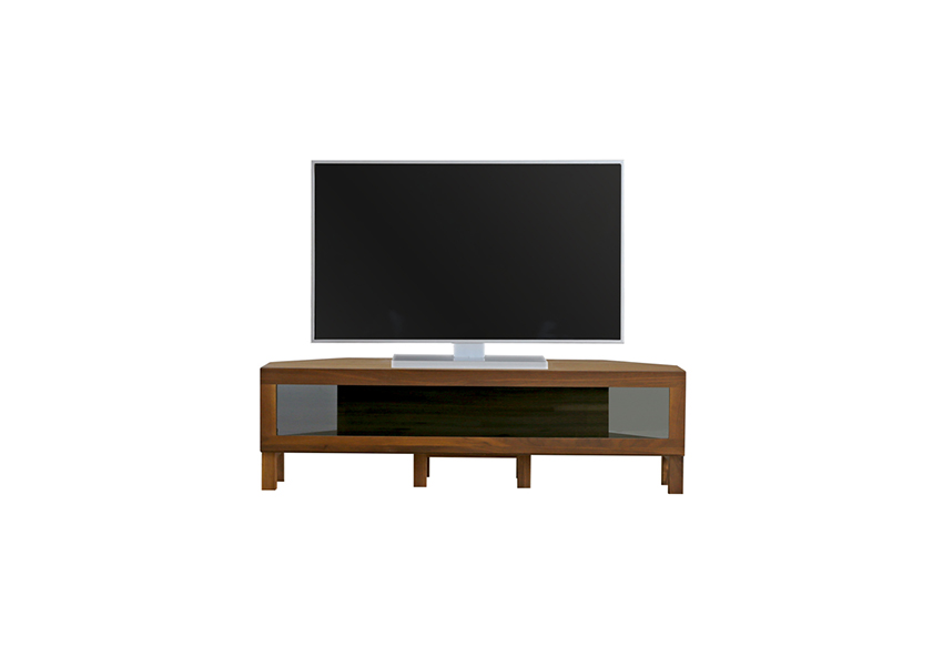 レッチェ 120コーナーTVボード WALNUT (W120×D44×H34.8cm)税込￥93,000