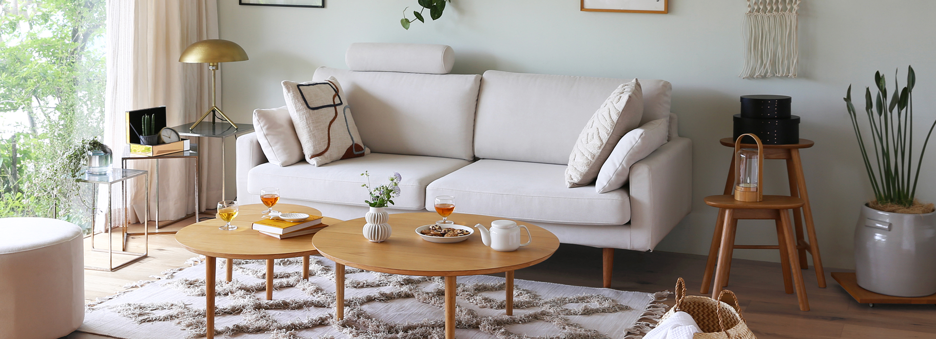 レオソファ ヘッドレスト GRAY(W55cm Ø15cm)税込￥13,000 | 高野木工