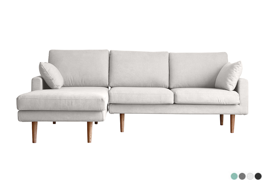 レオ カウチソファ IVORY (W214×D156×H82cm)税込￥208,000～ | 高野