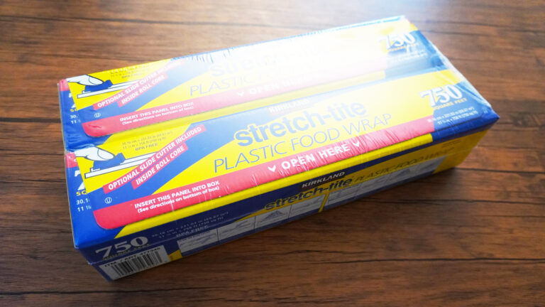 コストコのストレッチタイト フードラップは置いたまま使える便利な