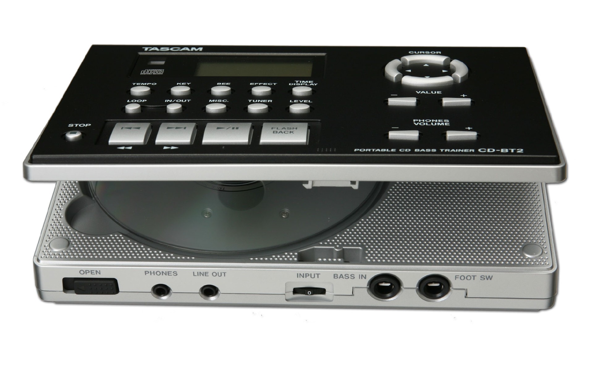 CD-BT2 | ポータブルCDベーストレーナー | TASCAM (日本)
