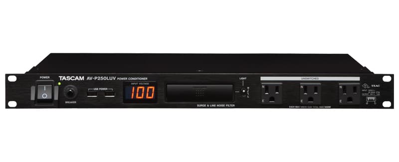 AV-P Series | パワーディストリビューター/コンディショナー | TASCAM