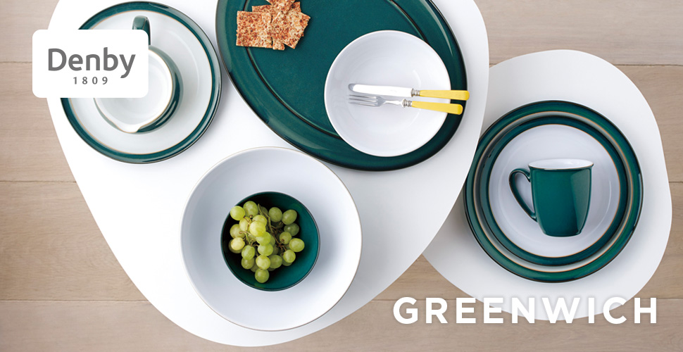 DENBY グリニッジ ティープレート