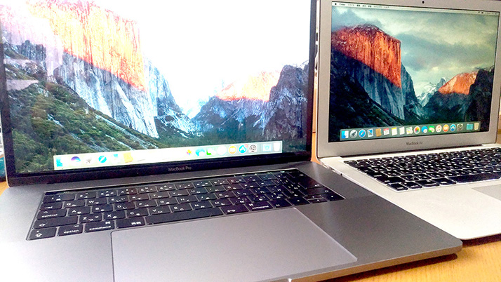 MacBook Pro 2017 15inchレビュー！MacBook Air 2011からの乗り換えで