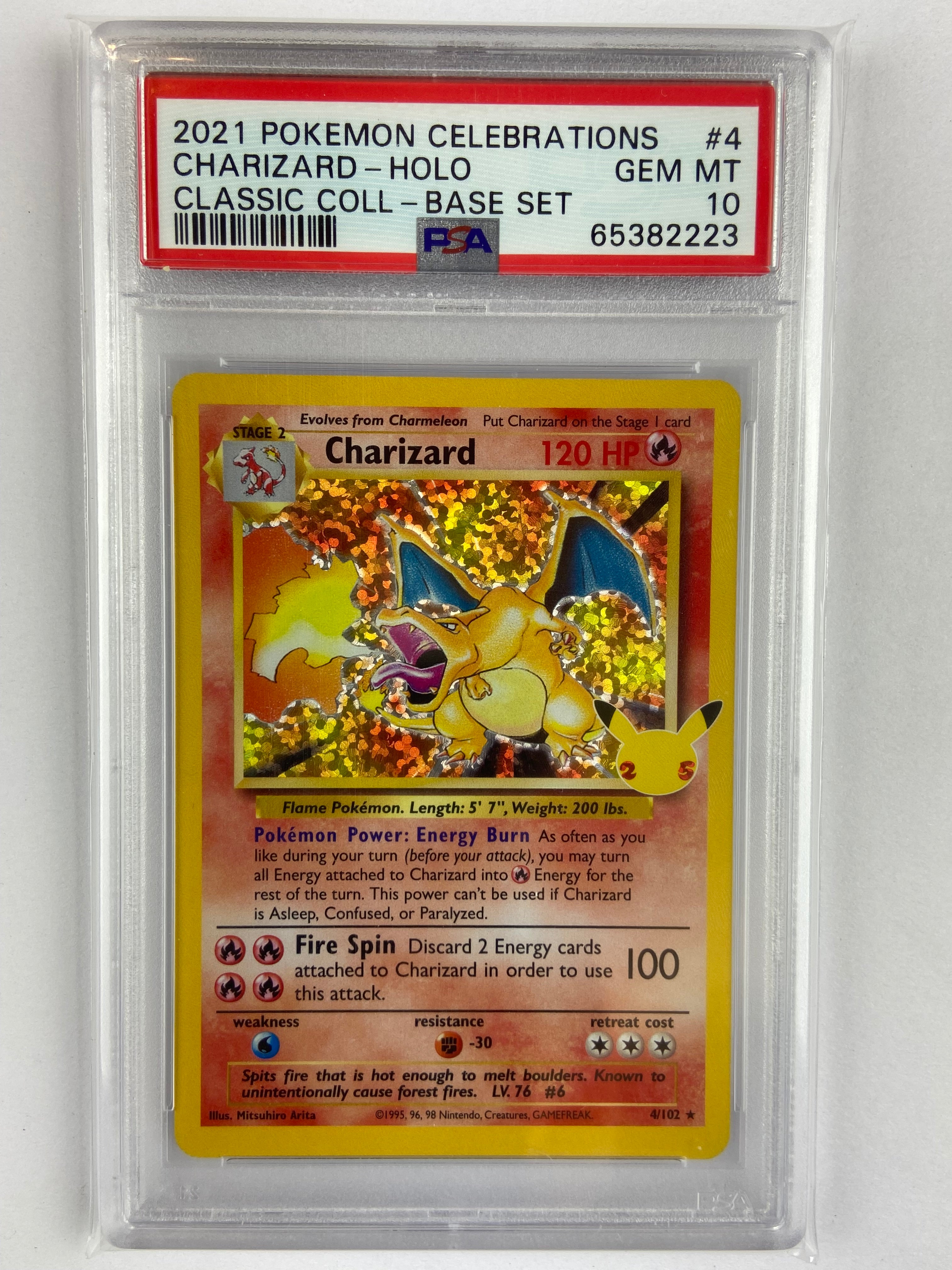 Charizard Celebrations 25th Anniversary Classic Collection 4/102