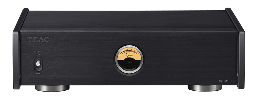 The CG-10M, a 10MHz master clock generator with TEAC Reference