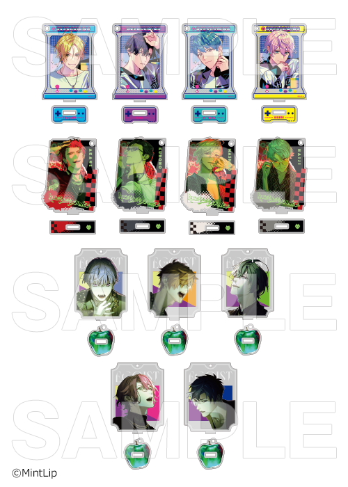 DIG-ROCK トレーディングアクリルスタンドキーホルダー2023 | DIG-ROCK