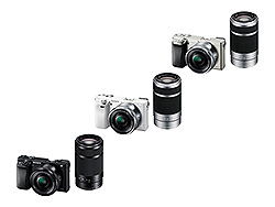 APS-Cミラーレス一眼”α6000”がシルバーカラーのボディ単体のみで販売