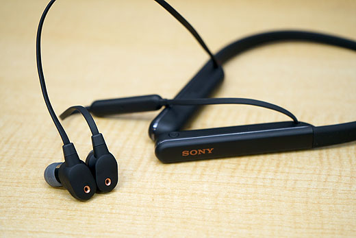 折りたためるネックバンドワイヤレスヘッドホン『WI-1000XM2』出荷開始