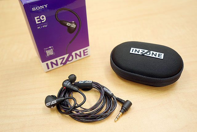 レビュー】ゲーミング有線イヤホン『INZONE E9』実機レポート - ソニー