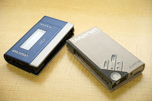 ウォークマンA100シリーズの2台持ちレビューレポート - ソニーの新商品