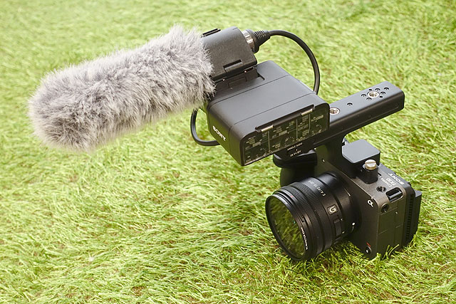 Cinema Lineカメラ用アクセサリー『XLR-H1』発売 - ソニーの新商品