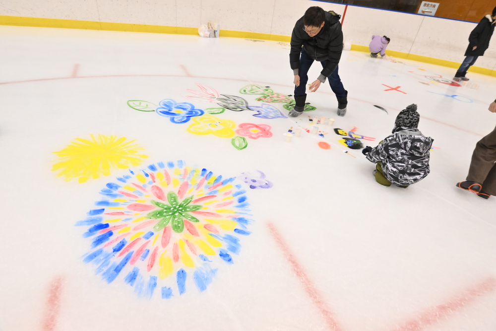 氷のキャンパスに絵を描こう2026” in真駒内セキスイハイムアリーナ