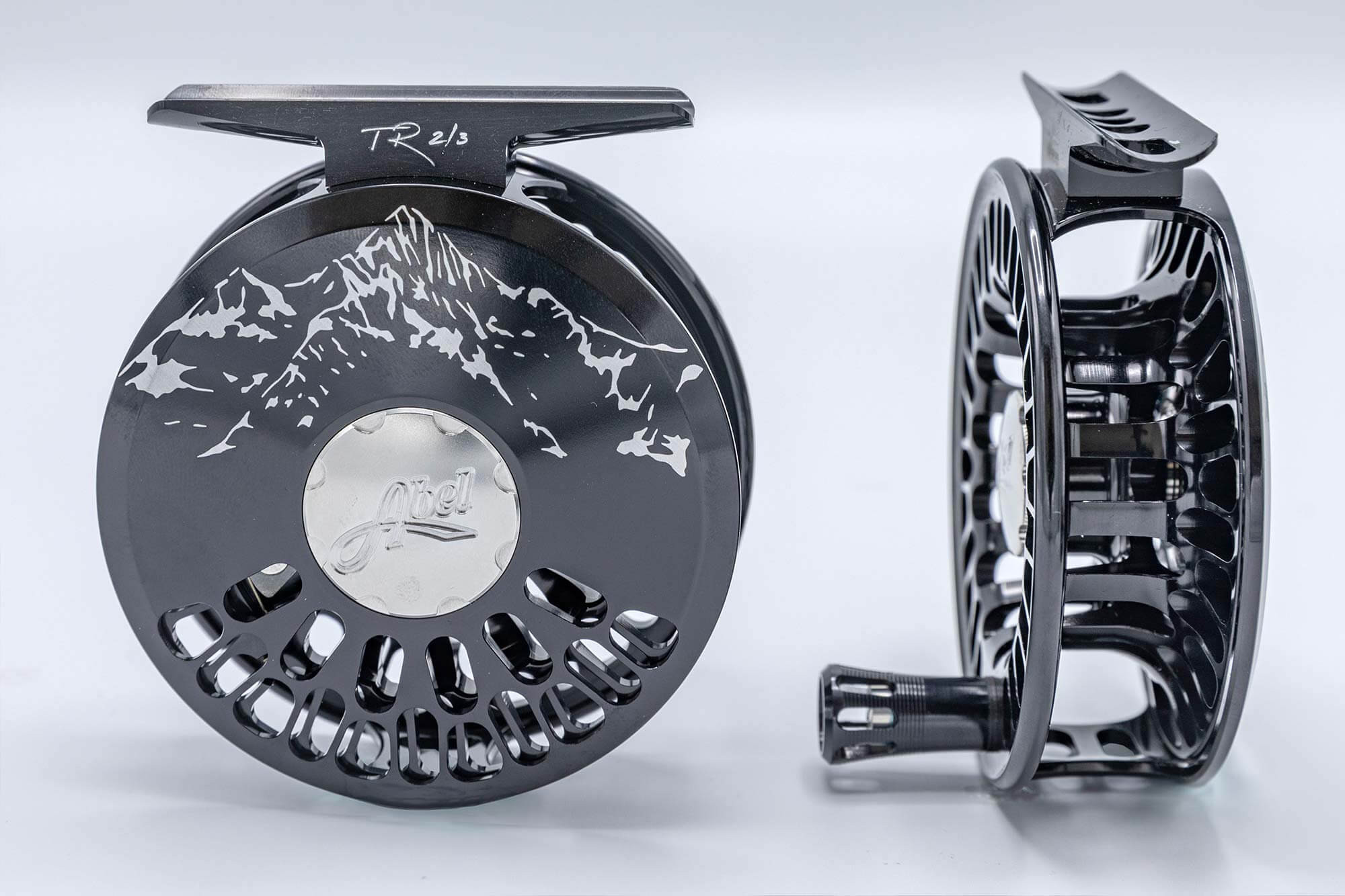 Abel TR 2/3 reel, Black, Wilson Peak (IN STOCK) - Telluride Angler