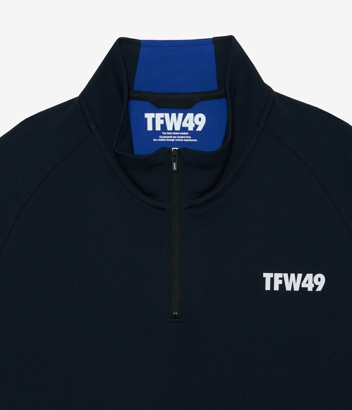MOCK NECK HALF ZIP L/S TEE | TFW49（ティーエフダブリュー）Official