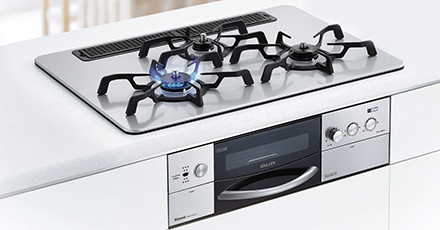 Rinnai（リンナイ）ビルトインガスコンロ特徴｜福岡の激安リフォーム