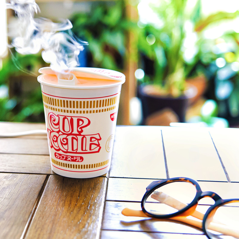 CUP NOODLE 50TH ANNIVERSARY カップヌードル 加湿器 BOOK special