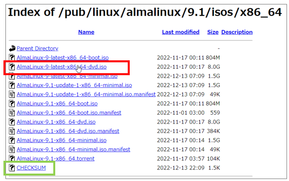 ファイルのCHECKSUMを確認する | しっぱいはせいこうのもと