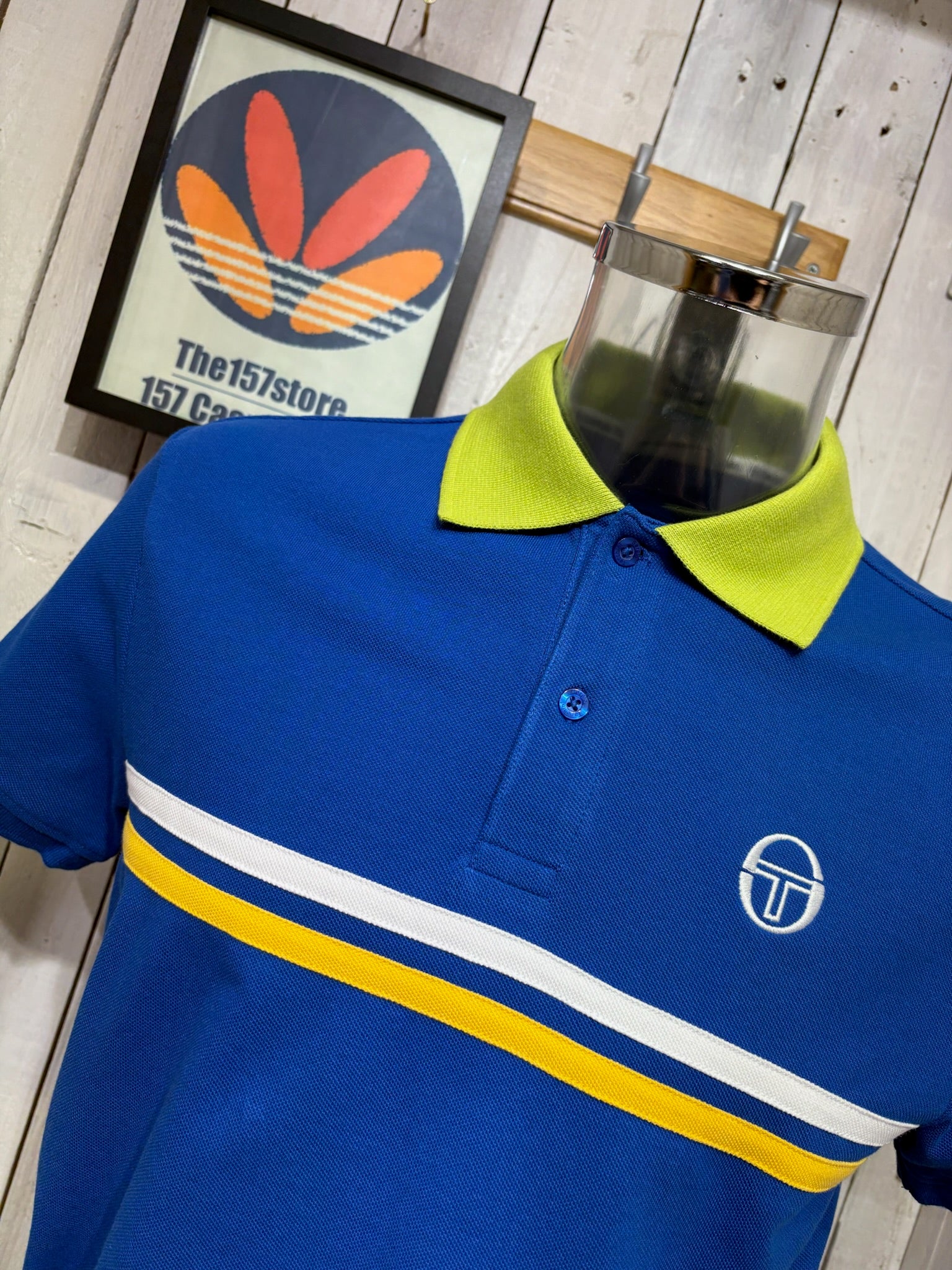 Sergio Tacchini Supermac Polo - Nautical Blue – The157store Menswear