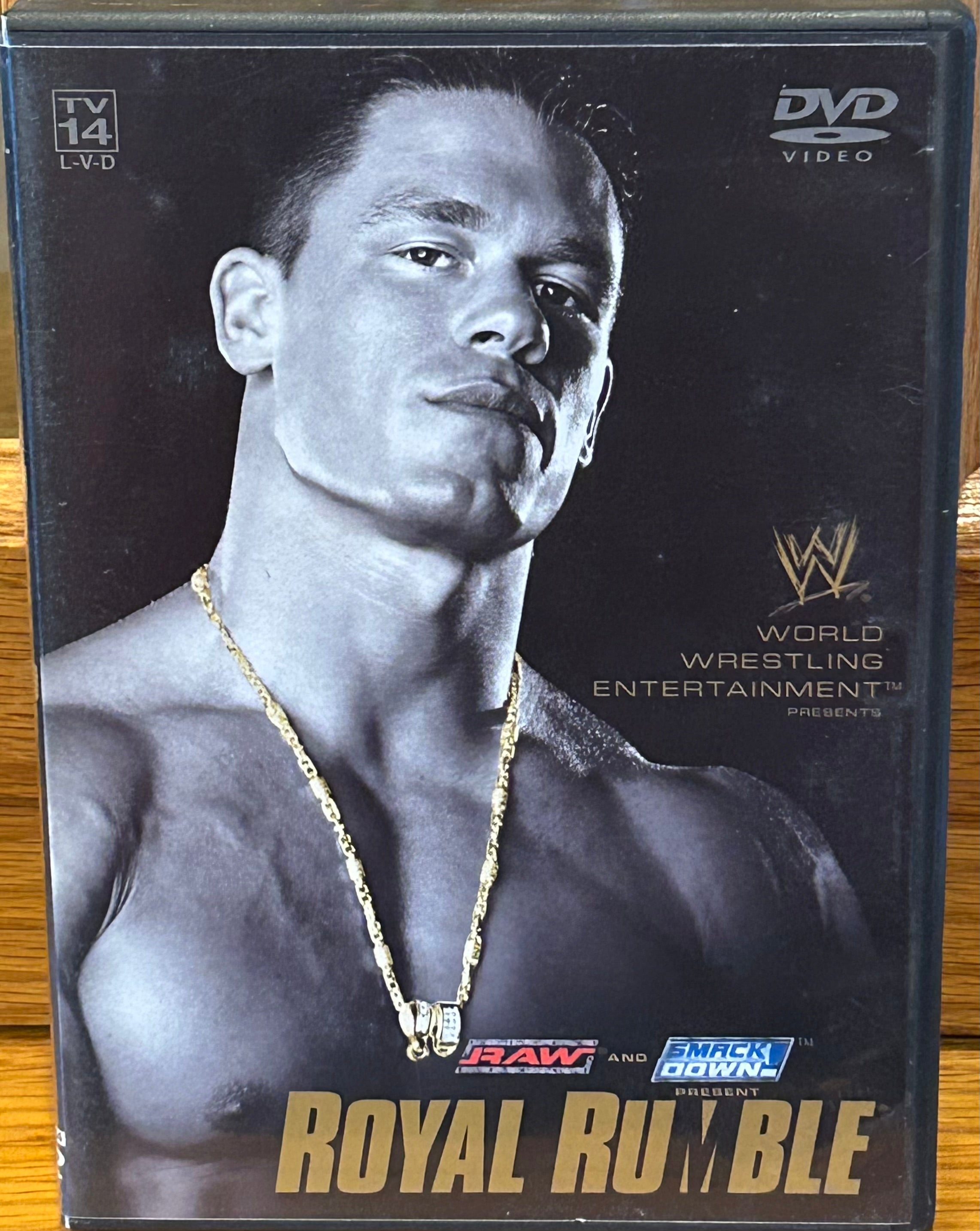 WWE Royal Rumble 2004 DVD (John Cena, Brock Lesnar, Triple H & so