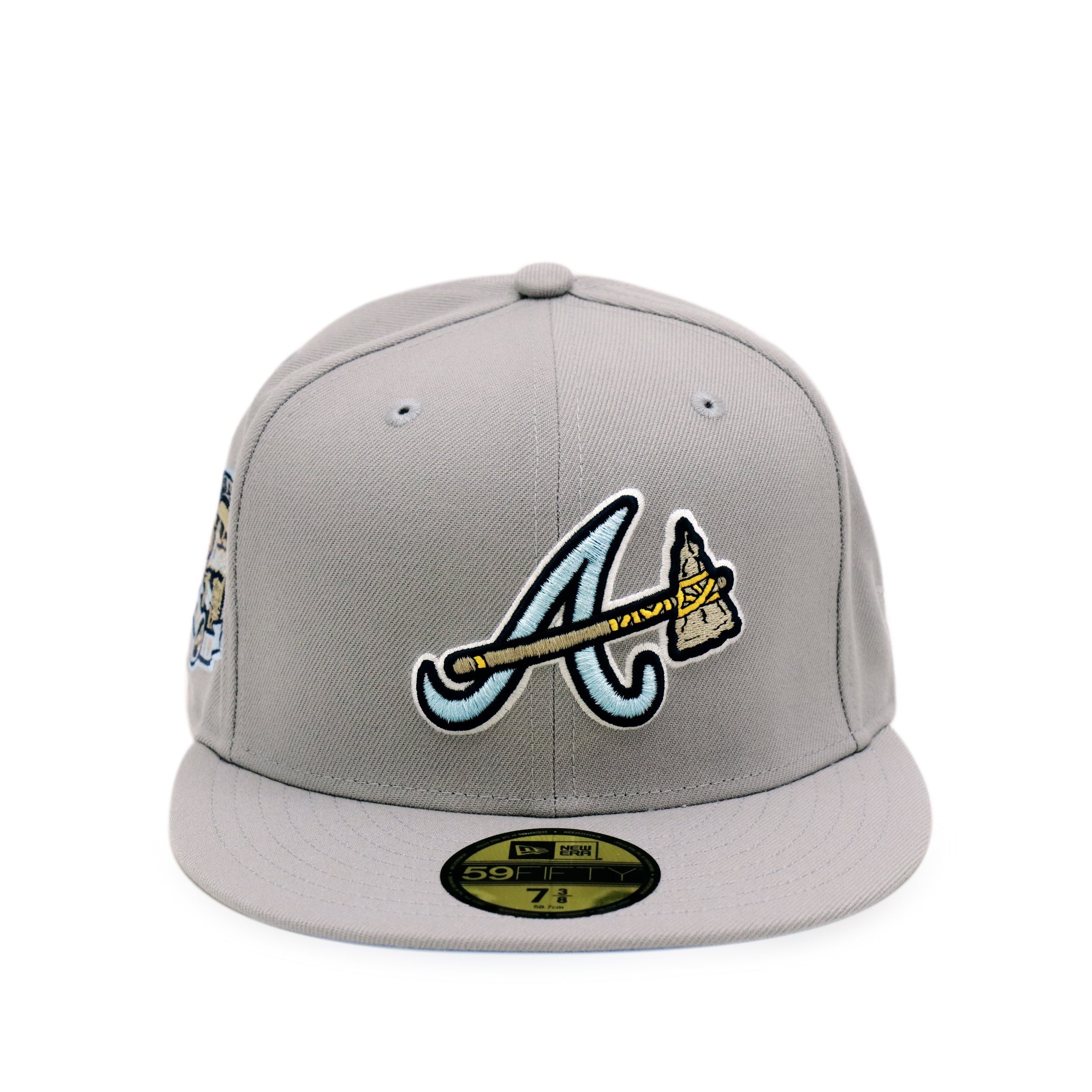 THE CAP 59FIFTY SPACESHIP アトランタ・ブレーブス グレー