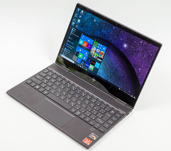 HP ENVY x360 13-ar（AMD）の実機レビュー - the比較