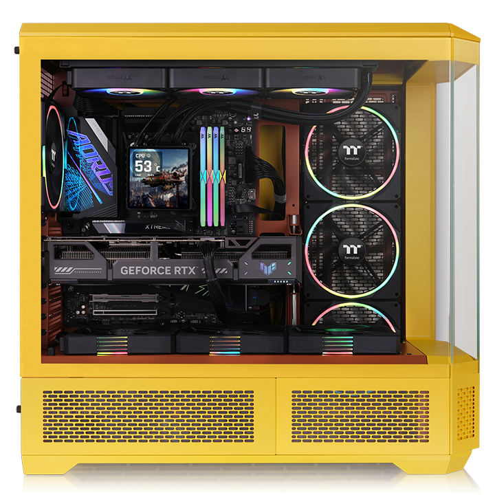 ThermaltakeThermaltake View 600 TG Butter Caramel Full Tower
