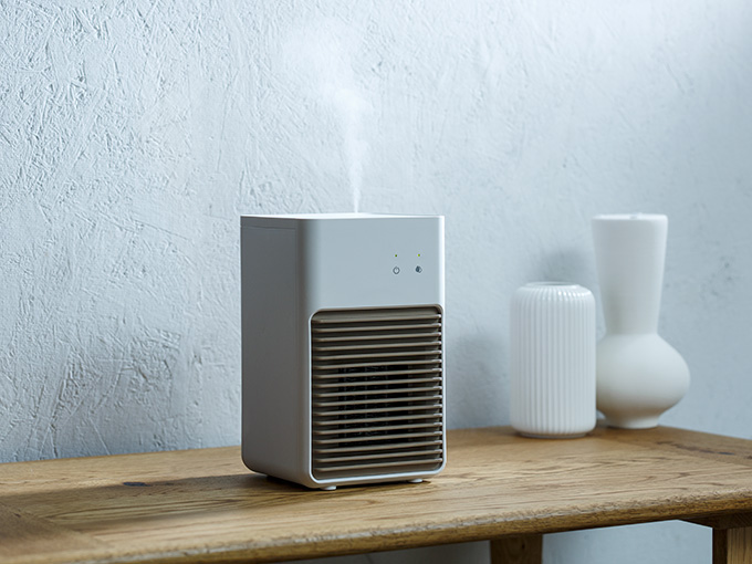 CERAMIC HEATER（加湿機能付セラミックヒーター）｜PRODUCT｜THREEUP