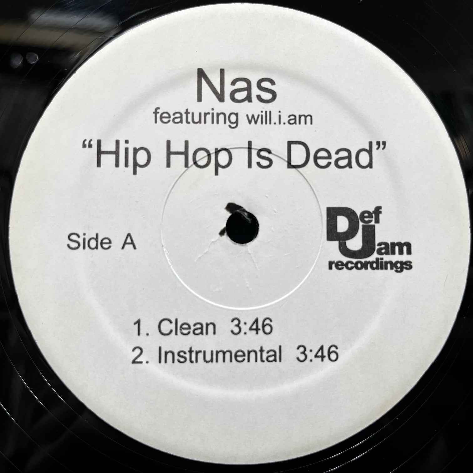 NAS / Hip Hop Is Dead (12inch) Promo – TICRO MARKET