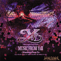 MUSIC FROM YsIII WANDERERS FROM Ys - ミュージックフロムイースIII