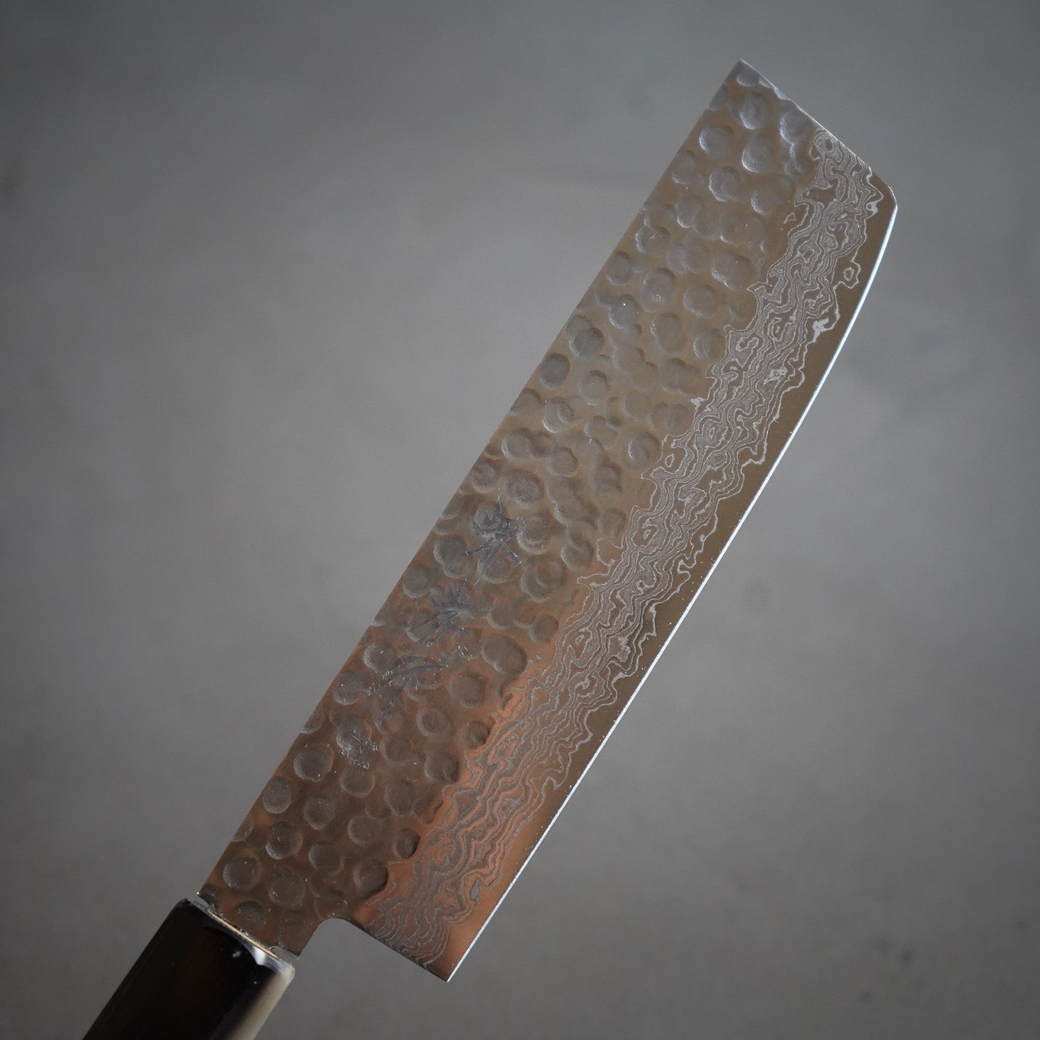 45層ダマスカス和式 菜切包丁 160mm / 堺孝行 – Tomoe-Ya