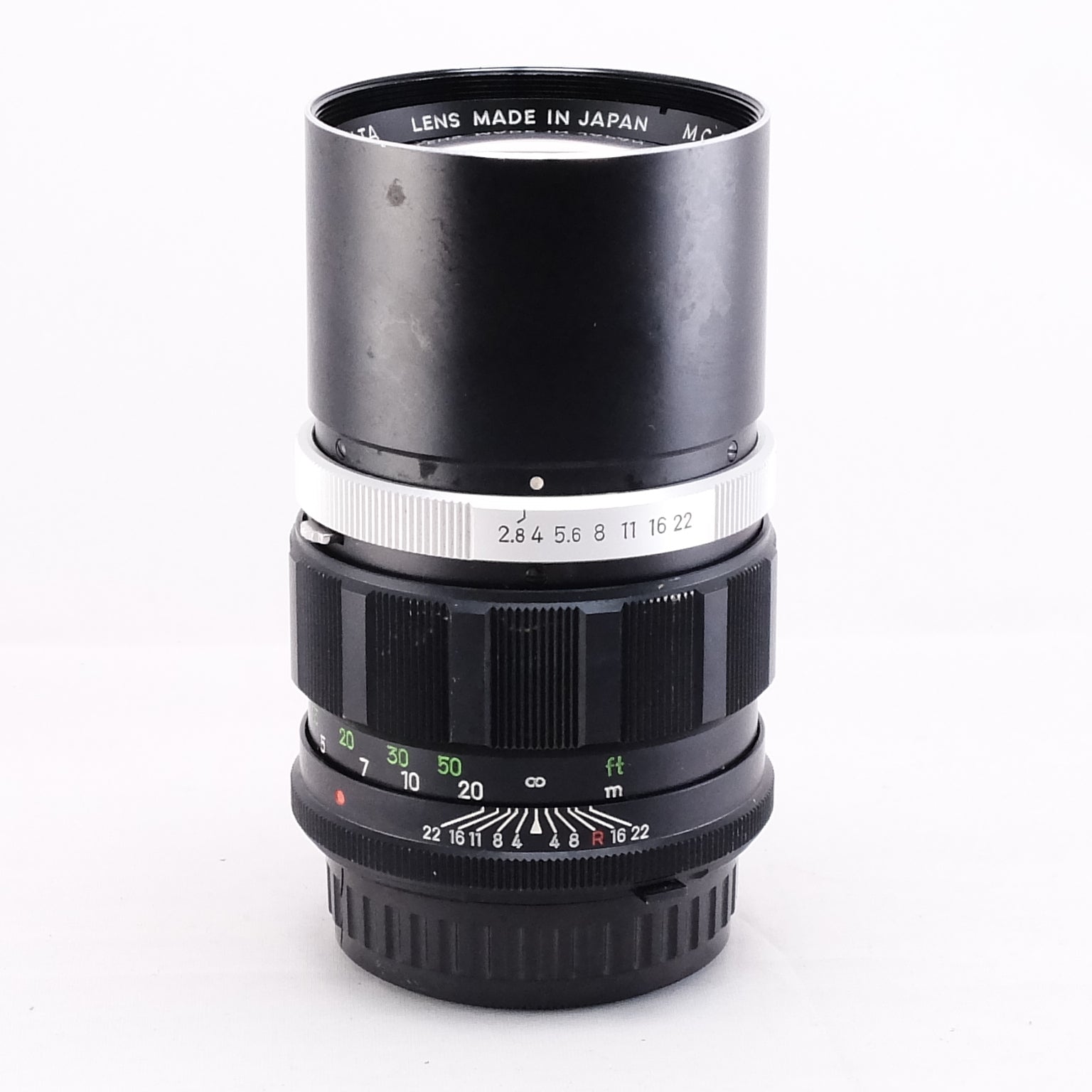 極美品】ミノルタ MC TELE ROKKOR 135mm F2.8 212 Minolta 135mm f2.8