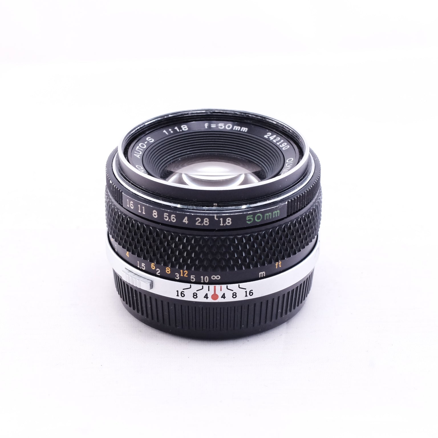 OLYMPUS OM F.ZUIKO AUTO-S 50mm F1.8 銀枠 [OM] – 東京CAMERA