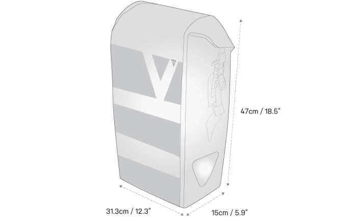 パニアバッグ｜トピーク - PANNIER DRYBAG – 24L