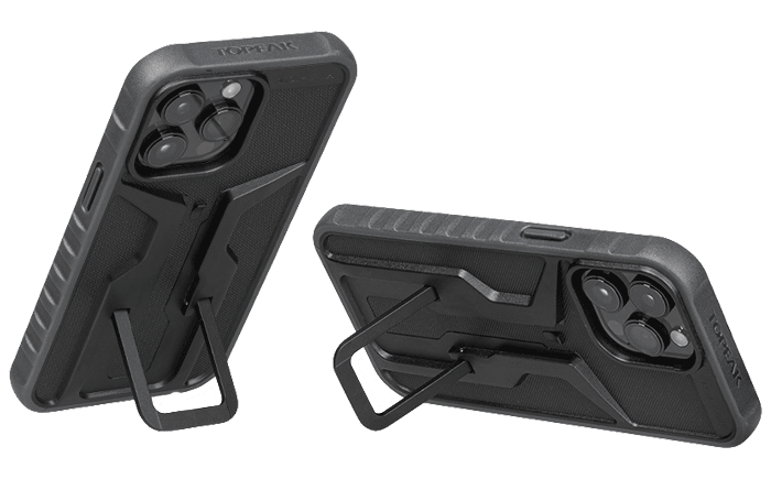 自転車 スマホホルダー｜トピーク - RIDECASE (for iPhone 15 Pro)SET